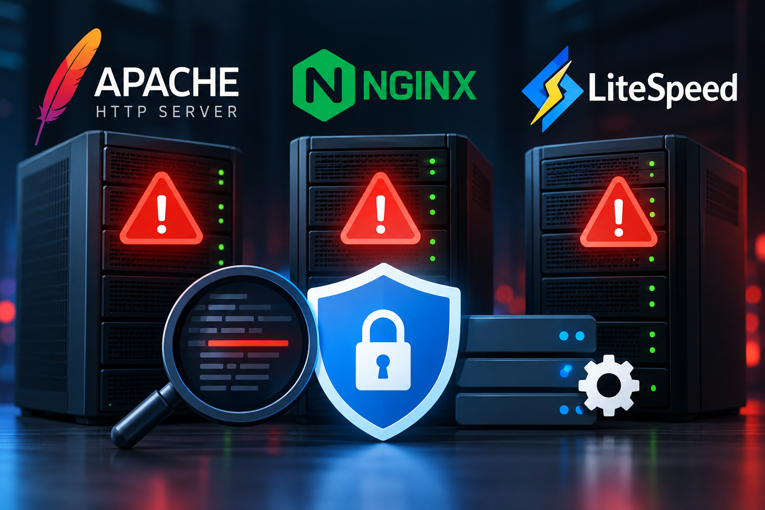 Apache/NGINX/LiteSpeed, NVD/CISA, Ubuntu security tracker a čínské zdroje včetně Tencent Cloud | hardweb.cz | thsecurity.cz